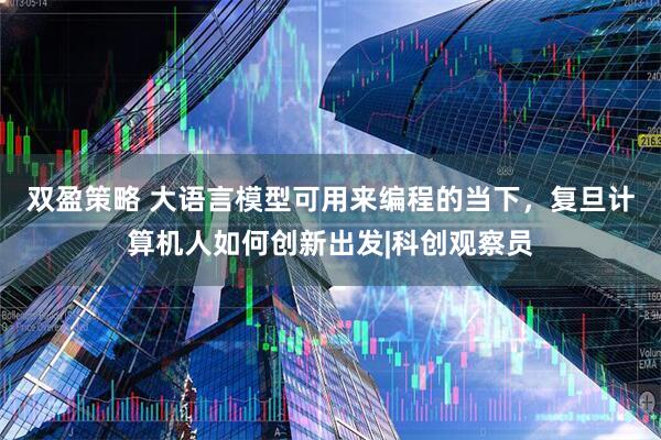 双盈策略 大语言模型可用来编程的当下,复旦计算机人如何创新出发|科创观察员